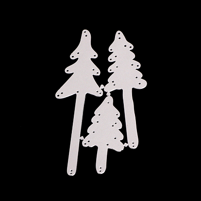 Christmas Tree Frame Carbon Steel Cutting Dies Stencils, for DIY Scrapbooking/Photo Album, Decorative Embossing DIY Paper Card