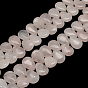 Brins de perles pendentif quartz rose naturel en forme de larme