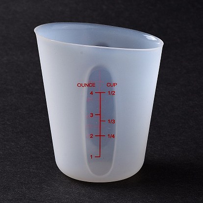 Силиконовые мерные чашки, со шкалой, инструменты для выпечки