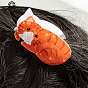 Заколки для волос из ПВХ в форме кошачьих когтей, для девочек и женщин с густыми волосами