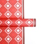 10 Sheets Tartan Pattern Waterproof Gift Wrapping Paper, Square, Folded Flower Bouquet Wrapping Paper Decoration