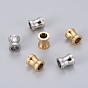 Stainless Steel Beads, Large Hole Column Beads Ion Plating (IP), 12x10mm, Hole: 6mm