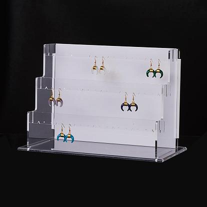 Acrylic Organic Glass Earrings Displays