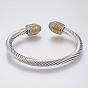 304 manchette en acier inoxydable bracelets bracelets de couple