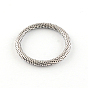 Tibetan Style Alloy Linking Rings, Circle Frames, Cadmium Free & Lead Free, 29.5x3mm, about 285pcs/1000g