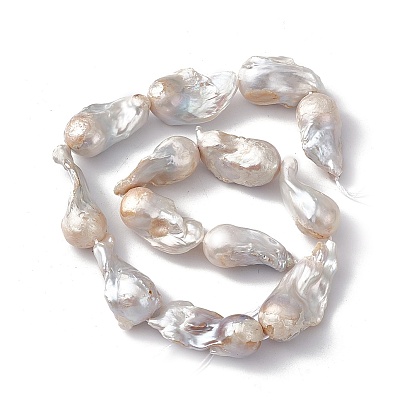Perles de perles de keshi naturelles baroques, nuggets