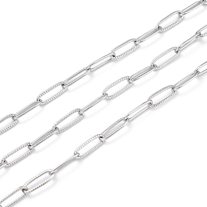 304 cadenas de clips de acero inoxidable, con carrete, soldada