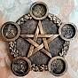Bougeoirs en forme d'étoile en résine, chandeliers d'autel, fournitures de divination, décoration de la maison parfaite