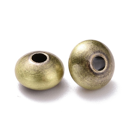 Tibetan Style Brass Beads, Cadmium Free & Lead Free, Disc