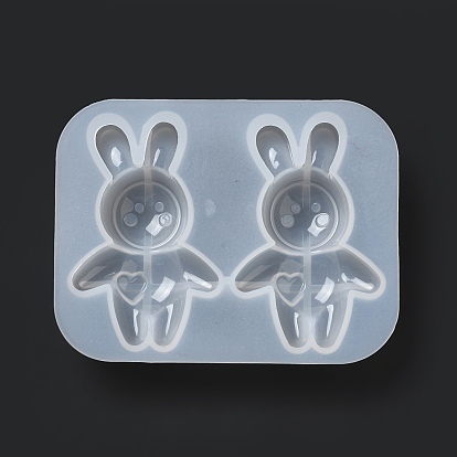 Keychain Charms Silicone Molds, Resin Casting Molds, for UV Resin, Epoxy Resin Jewelry Making