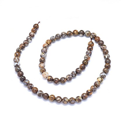 Natural African Opal Beads Strands, Round