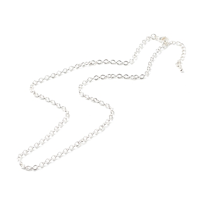 304 Stainless Steel Chain Necklaces, with 304 Stainless Steel Cable Chains and Lobster Claw Clasps