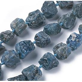 Natural Apatite Beads Strands, Nuggets