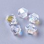 Imitación perlas de cristal austriaco, k 9 de vidrio, facetados, bicono
