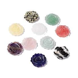 Gemstone Pendants, Flower Charms