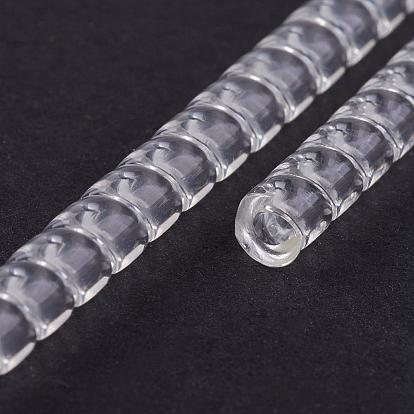 Пластиковая пружинная катушка, невидимый регулятор размера кольца, плоский