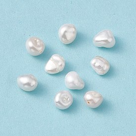 Baroque Natural Keshi Pearl Beads, Egg