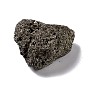 Perles de pyrite naturelles brutes brutes, pour culbuter, décoration, polir, enroulement de fil, guérison par les cristaux wicca et reiki, nuggets