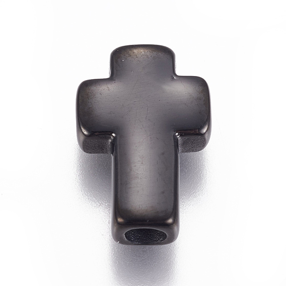 304 Stainless Steel Beads, Cross