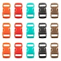 5 Colors POM Plastic Side Release Buckles, Cord Bracelet Clasps