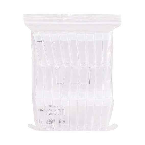 Пластиковые бисера контейнеры, складной шарик хранения, ящик для хранения бисера, прямоугольные