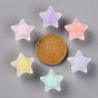 Transparent Acrylic Beads, Frosted, Bead in Bead, Star