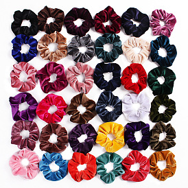 Velvet Scrunchies Bow Hairband - Soft and Stylish Hair Accessories