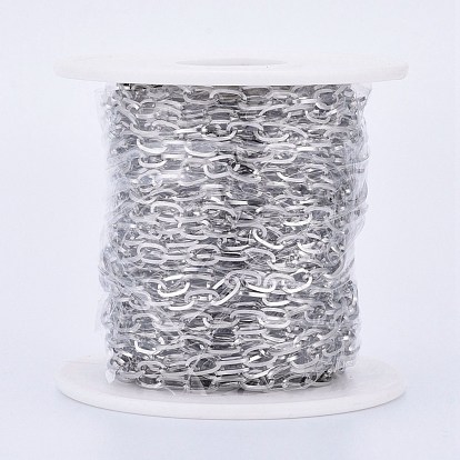 Ионное покрытие (ip) 304 кабельные цепи из нержавеющей стали, несварные, с катушкой, Плоско-овальные