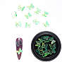Resin Cabochons, Nail Art Decoration Accessories, 3D Butterfly