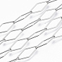 201 Stainless Steel Rhombus link Chains, Soldered