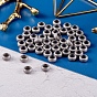 304 acier inoxydable grandes perles de trou, , rondelle