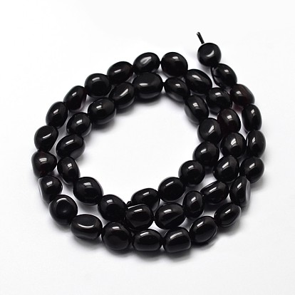 Dyed Natural Obsidian Nuggets Beads Strands