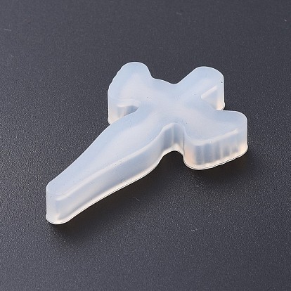 DIY Silicone Molds, Resin Casting Molds, For UV Resin, Epoxy Resin Jewelry Pendants Making, Cross