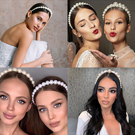 Chic Pearl Headband Set for Parties - Versatile, Fairy-inspired Hair Accessories