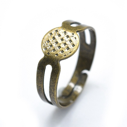 Железное кольцо хвостовиков, Настройки колодки кольцо, для античные кольца делает, регулируемый, без никеля 