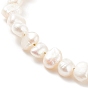 Bracelet coulissant en perles naturelles pour femme