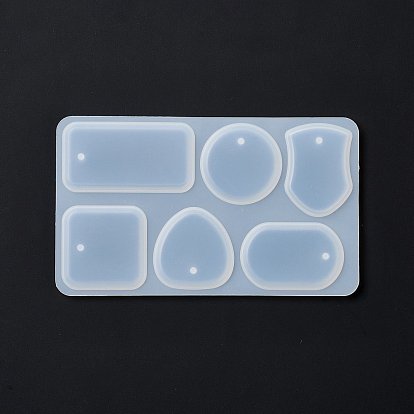 DIY Geometrical Shape Silicone Molds, Resin Casting Molds, for UV Resin & Epoxy Resin Craft Making