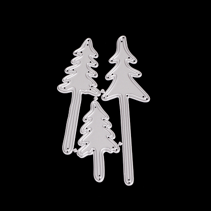 Christmas Tree Frame Carbon Steel Cutting Dies Stencils, for DIY Scrapbooking/Photo Album, Decorative Embossing DIY Paper Card