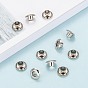 201 Stainless Steel Eyelet Beads