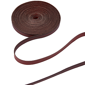 Gorgecraft плоский кожаный шнур для украшений, ювелирные изделия DIY делает материал