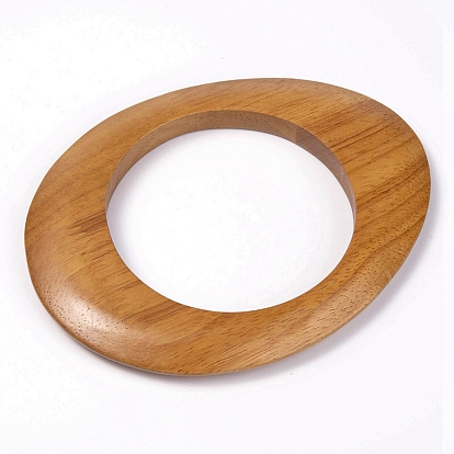 Wood Bag Handle, for Bag Replacement Accessories, Oval