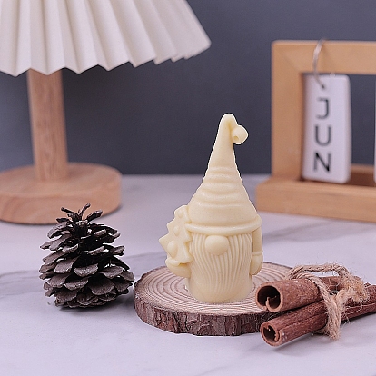 Gnome DIY Food Grade Silicone Candle Molds, Aromatherapy Candle Moulds, Scented Candle Making Molds