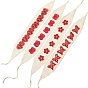 Bandeau décoratif à motif de joli dessin animé, accessoires pour cheveux tricotés ajourés, pour femmes et filles