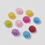 Resin Cabochons, Flower, 15x8mm