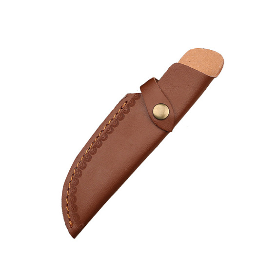 Funda para cuchillo de piel sintética, funda para cuchillo recta, cubierta de la hoja del cuchillo