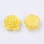 Resin Cabochons, Flower, 18~20x9mm