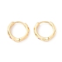 Cubic Zirconia Huggie Hoop Earrings, Real 18K Gold Plated Small Hoop Earrings for Girl Women
