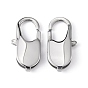 201 Stainless Steel Lobster Claws Key Clasps, 23x12x3.5mm, Hole: 9x6mm