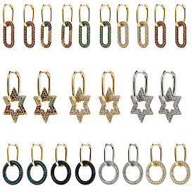 Irregular Geometric Earrings - Elegant, Stylish, Unique Design for Women.