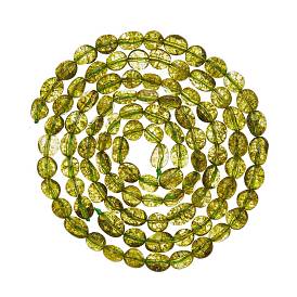 ARRICRAFT Natural Peridot Beads Strands, Nuggets, Tumbled Stone